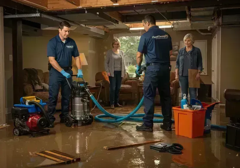 Basement Water Extraction and Removal Techniques process in Camden, OH